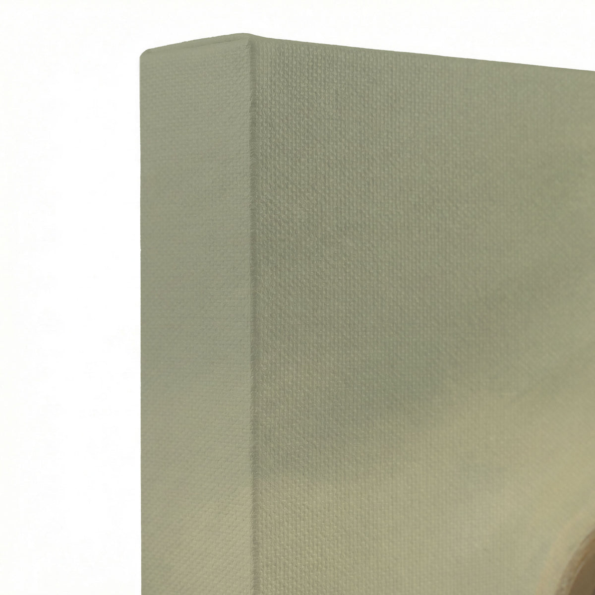 Close-up of the oil painting texture on the Jesus Christ praying canvas print showing light ray details.