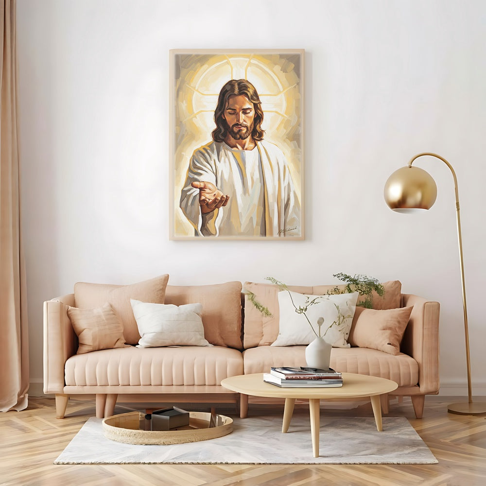 Come Unto Me I, Christian Canvas Wall Art, Christmas Gift Ideas, Christian Home Decor, Ciaocustom